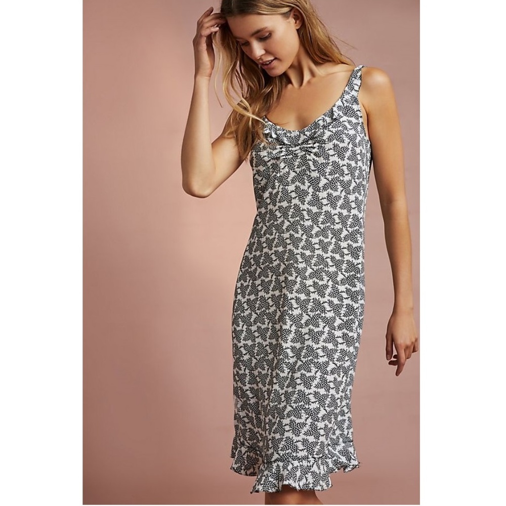 Anthropologie's Floreat Ruffled Slip Dress